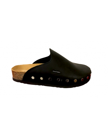 pantofola Bionatura 11-c2203 vera pelle vitello plantare in pelle