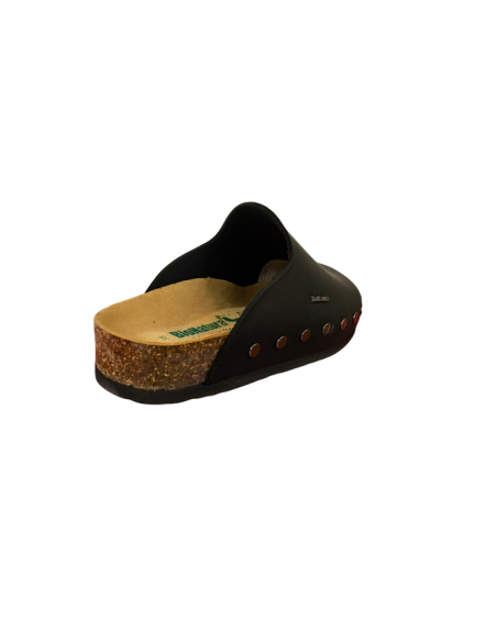 pantofola Bionatura 11-c2203 vera pelle vitello plantare in pelle