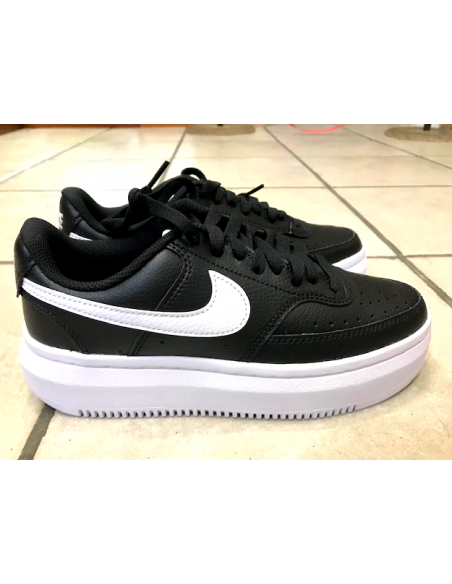 SNEAKERS NIKE COURT VISION ALTA  NERA O BIANCA   allacciato gran moda CLASSICA SUPERCOMODA