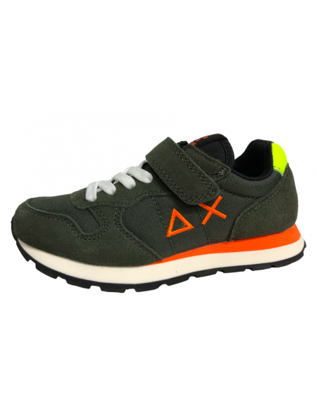 Sneakers SUN 68 Z42302 militare Junior ragazzo plantare relax estraibile novita 22-23