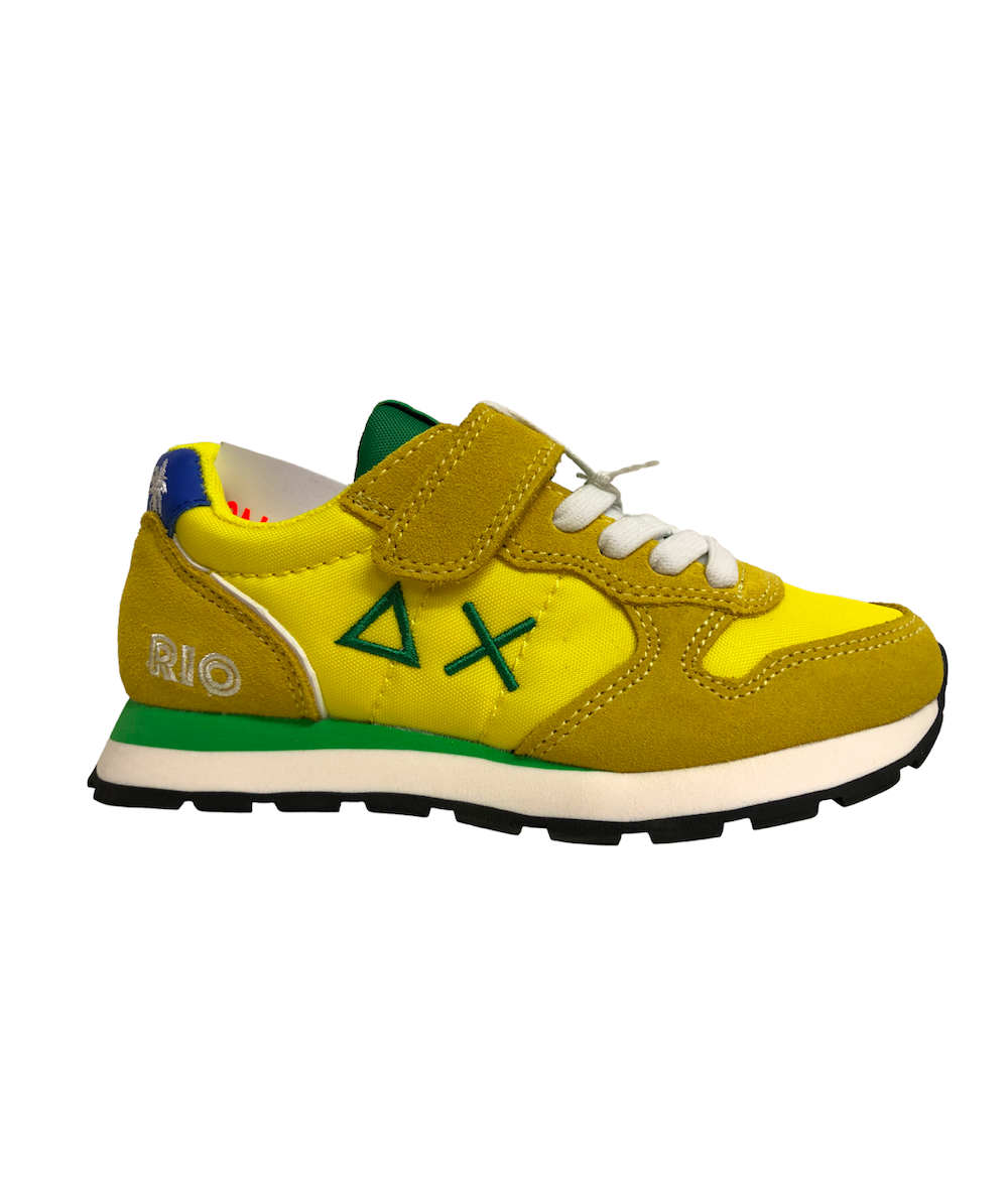 Sneakers SUN 68 Z33305k giallo RIO brasile 1 strap plantare estraibile