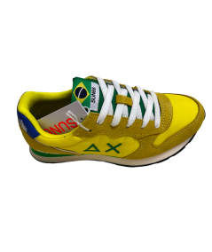 Sneakers SUN 68 Z33305T giallo RIO brasile lacci plantare estraibile