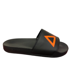 Ciabatta SUN 68 UOMO  CLASSICA fascia nera R. arancione  plantare relax  novita 2023