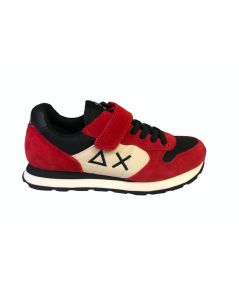 novita A.I.23 Sneakers SUN 68 Z43307B rosso 1 strap plantare estraibile