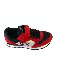 novita A.I.23 Sneakers SUN 68 Z43307B rosso 1 strap plantare estraibile