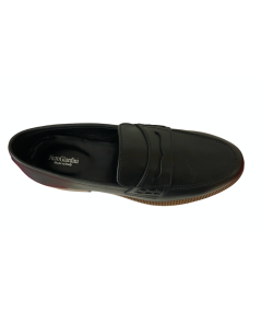 mocassino pelle Nero Giardini  308171 guanto nero suoma gomma e cuoio