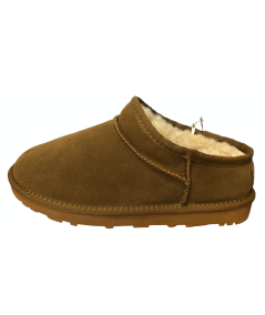 Linea uGG KEYS K , in camoscio marrone fodera scirling suola gomma