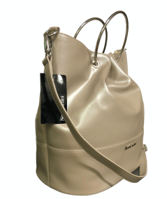 borsa Donna 2 manici e tracolla  nero giardini 945050 perlato