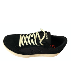 Sneakers SUN 68 UOMO Z43130 Camoscio e tessuto Nero