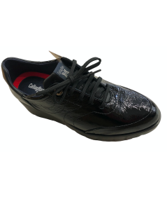 Sneaker donna Callaghan 32102 Maplak nera  suola rialzata adaptaction