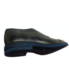 Uomo francesina Nicola benson 10004 Vitello blu spazzolato suola leggerissima