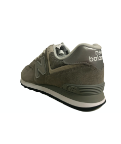 New Balance ML 574 EVG GRIGIO SNEAKERS riporto bianco classiche