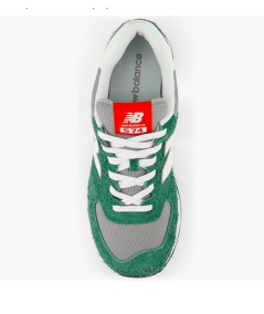 New Balance ML 574GNH VERDE SNEAKERS riporto bianco classiche