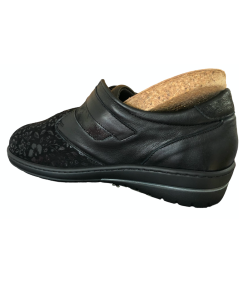grunland nile sc 5222 neropelle nabuk plantare estraibile predisposto, TOMAIA  elasticizzata