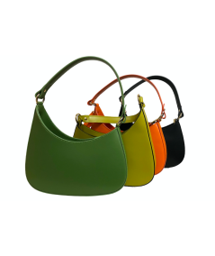 BAG BORSE Arigiano firenze  251204 vera pelle cuoio naturale verde