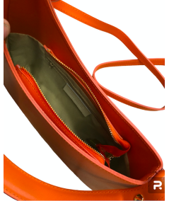 BAG BORSE Arigiano firenze  251204 vera pelle cuoio naturale arancio