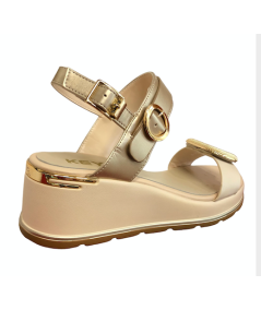 SANDALI ZEPPA KEYS K-9670 zeppa ROSE laccio  collo ACCESSORIO BRILLANTE