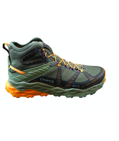 aku scarpa trecking 965 FLYROCK mid gtx military gren orange goretex-VIBRAM MEGAGRIP