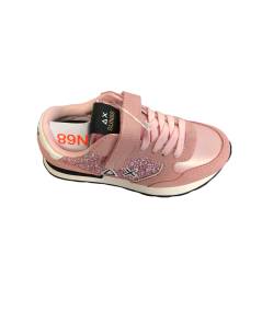 Sneakers SUN 68  rosa cipria 1 strap plantare estraibile