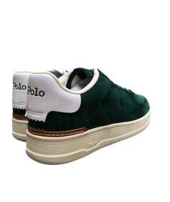 Sneakers Polo Ralph Lauren 809940315002 nabuk crosta delavato vedre bottiglia