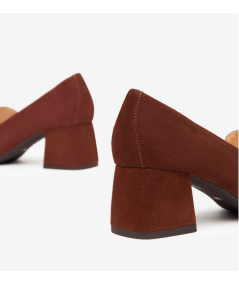Nero Giardini  410940 mocassino Camoscio ruggine catena morsetto t 5
