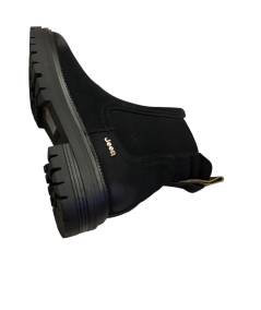stivale beatles DONNA  JEEP  JL42604 chelsea nero con elastici fodere  antibatterica soft
