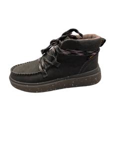 scarponcino DONNA  JEEP  JL42594 nature antracite con allacciatura super leggera  fodere  antibatterica soft