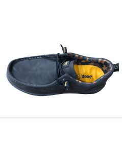 scarpa uomo  JEEP  JL42141 samoa antracite con allacciatura super leggera  fodere  antibatterica soft