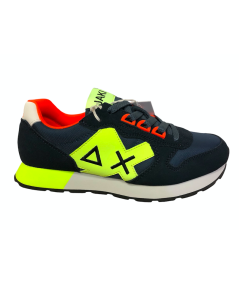 Sneakers SUN 68 Z42313  navy laim Junior ragazzo plantare relax estraibile novita 22-23