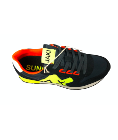 Sneakers SUN 68 Z42313  navy laim Junior ragazzo plantare relax estraibile novita 22-23