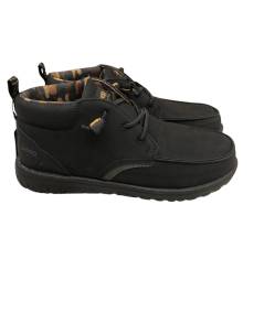 scarpa uomo mid   JEEP  JL42140 samoa nero con allacciatura elastica super leggera  fodere  antibatterica soft