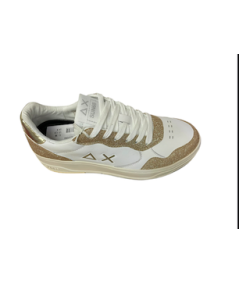Sneakers SUN 68 donna Z35234 Camoscio pelle Bianco cipria   PE-25 EDIZ LIMITATA