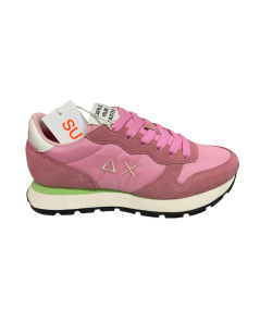 Sneakers SUN 68 donna 35201 camoscio e tessuto rosa    P.E. 25 EDIZ LIMITATA