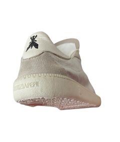 Sneakers PATRIZIA PEPE skim 2Z0065 154 in Pelle nappata morbidissima Argento, allacciato giovane