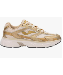 SNEAKER JOMA RRT50L, LADY 2518 allacciata beige oro linea NB antiscivolo TRASPIRANTE confort