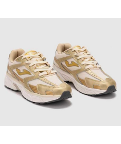 SNEAKER JOMA RRT50L, LADY 2518 allacciata beige oro linea NB antiscivolo TRASPIRANTE confort