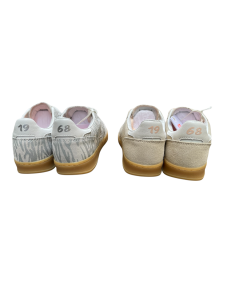 Sneakers SUN 68 donna 35229 camoscio ghiaccio panna  rip rosa P.E. 25 EDIZ LIMITATA