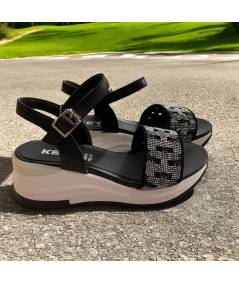 SANDALI ZEPPA KEYS K- zeppa laccio  collo ACCESSORIO
