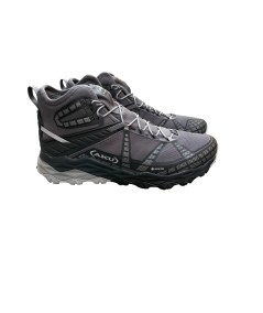 aku scarpa trecking 965 FLYROCK mid gtx grigio nero ferro  goretex-VIBRAM MEGAGRIP