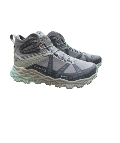 aku scarpa trecking donna 965 FLYROCK mid gtx grigio argento   goretex-VIBRAM MEGAGRIP