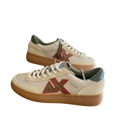 Sneakers UOMO SUN 68 Z45144 camoscio Beige   rip neutro P.I. 25 EDIZ LIMITATA