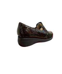 Cinzia soft  Mocassino donna  IV8920543 pelle vitello cocco T.moro suola rialzata in micro leggero cararmato antiscivolo