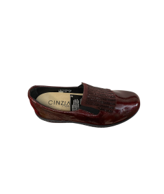 copy of Cinzia soft  Mocassino donna  IV18841 pelle vitello nappa marrone suola rialzata in micro leggero cararmato antiscivolo