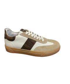 sneakers nero giardini 601140 NUDO OSSO marrone  allacciata  plantare estraibile