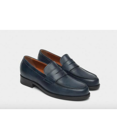 Mocassino formale Nero Giardini 601071 vitello nappato  suola classica