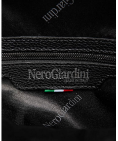 borsa Donna ZAINO tracolla  nero giardini 544081 NERO e cerniere argento