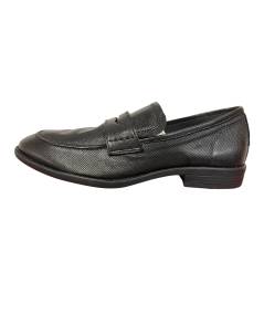 Mocassino uomo estivo  nicola benson 80173 pellame stropicciato microforato