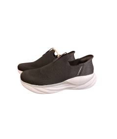 Sneakers LUMBERJACK sport SLIPone 102268189 Lemina tessuto tecnico nero  suola antitrauma