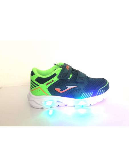 Sneaker Bambino JOMA J.APOLS 2015 STRAP LUCI GREN FLUOR