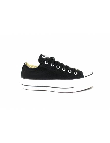 converse 560250c nera classica tela suola doppia